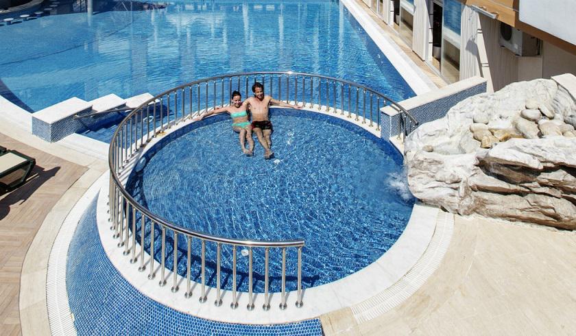 Alaiye Kleopatra Hotel Alanya Bagian luar foto