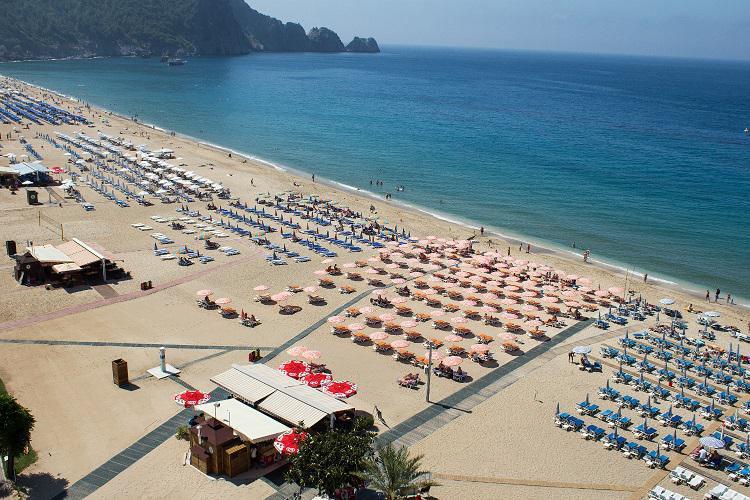Alaiye Kleopatra Hotel Alanya Bagian luar foto