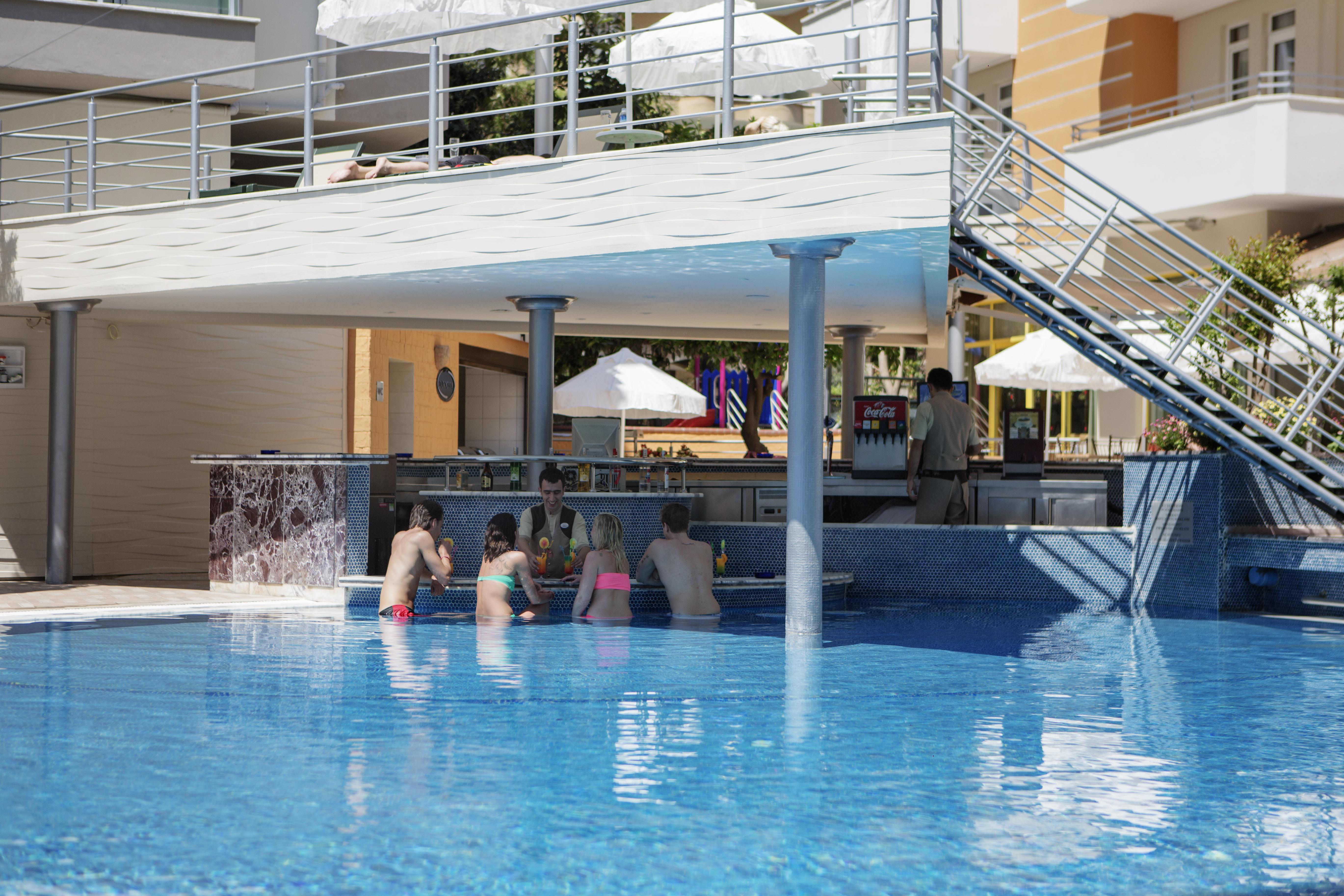Alaiye Kleopatra Hotel Alanya Bagian luar foto