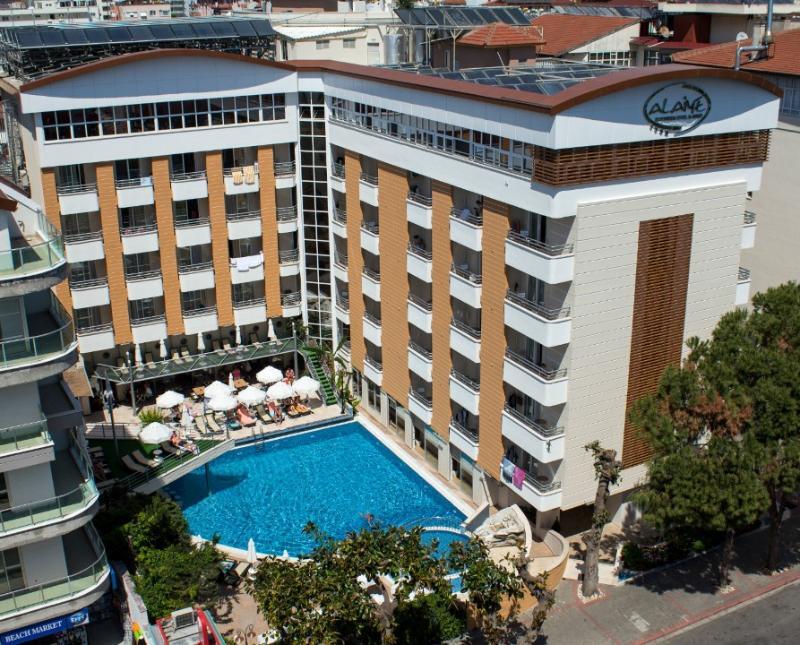 Alaiye Kleopatra Hotel Alanya Bagian luar foto