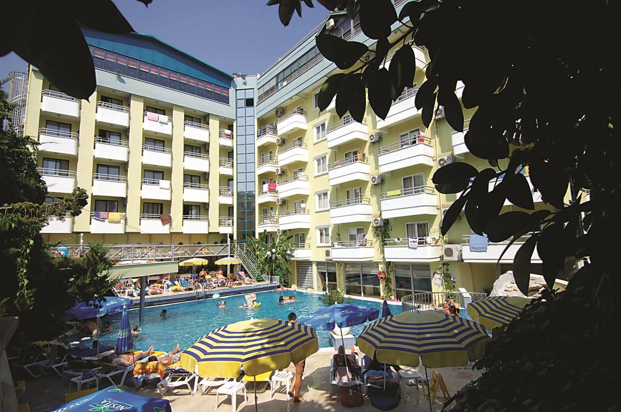 Alaiye Kleopatra Hotel Alanya Bagian luar foto