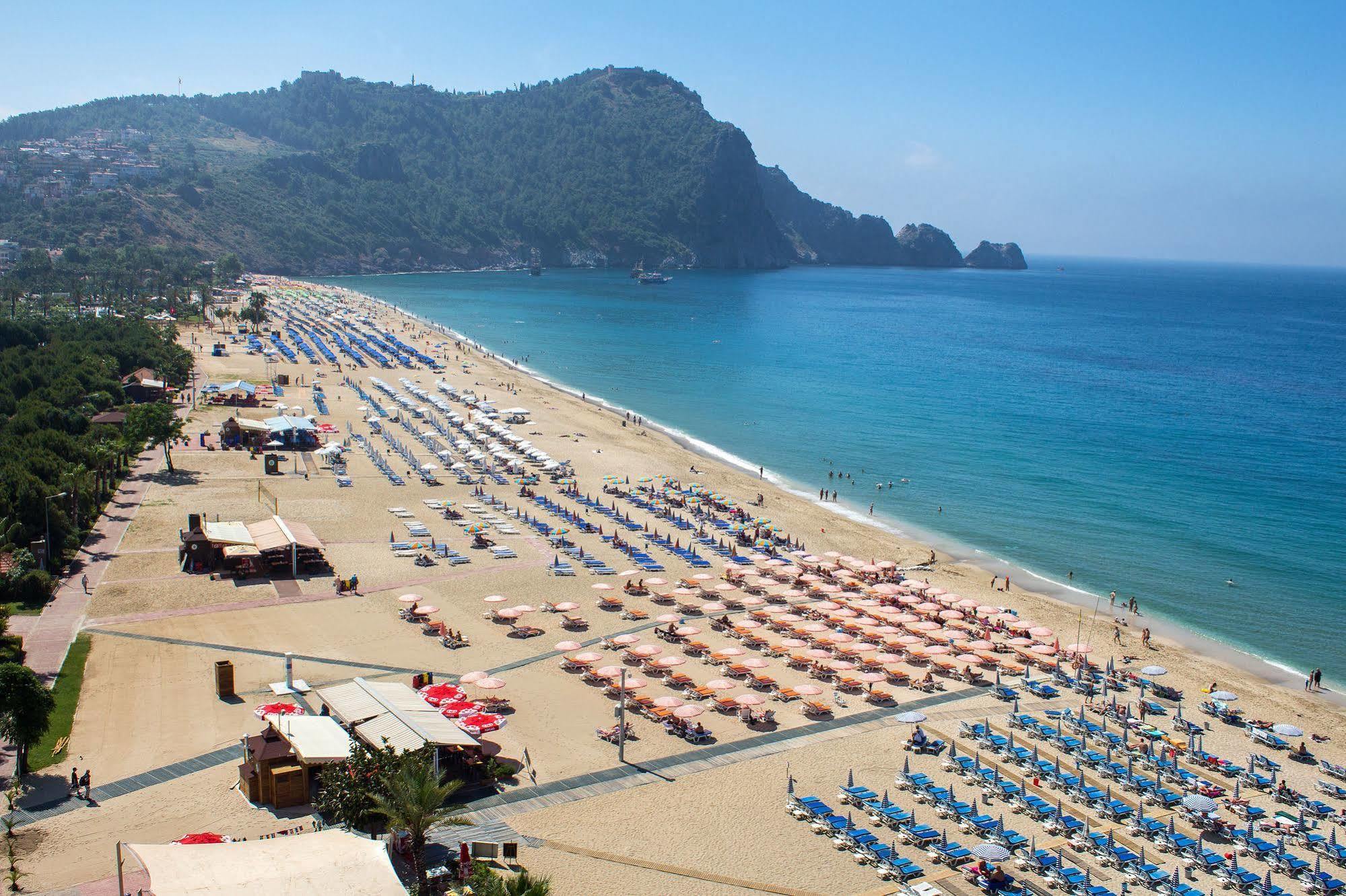 Alaiye Kleopatra Hotel Alanya Bagian luar foto