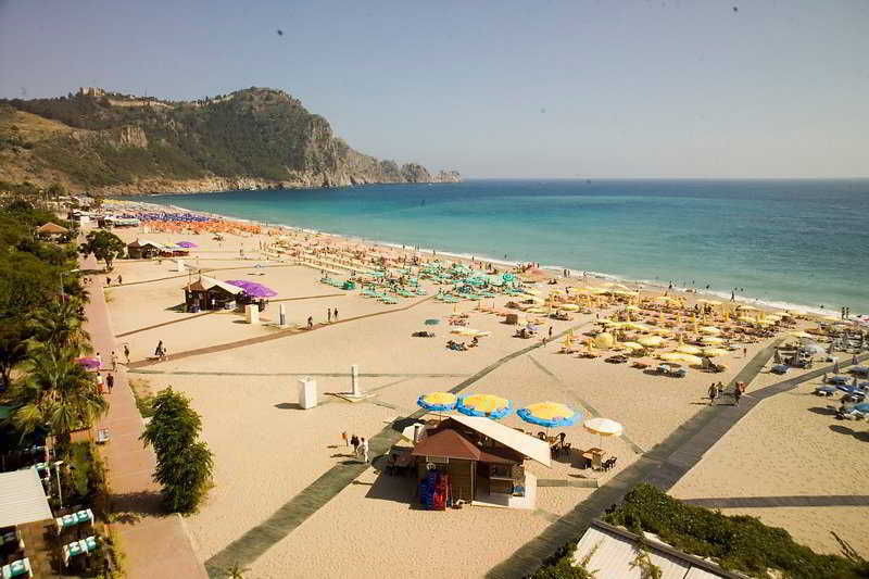 Alaiye Kleopatra Hotel Alanya Bagian luar foto